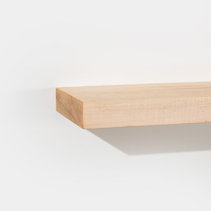 Maple floating shelves, canada, London, ontario, hardwood floating shelves, maple shelves, premium, high-quality, handmade shelves