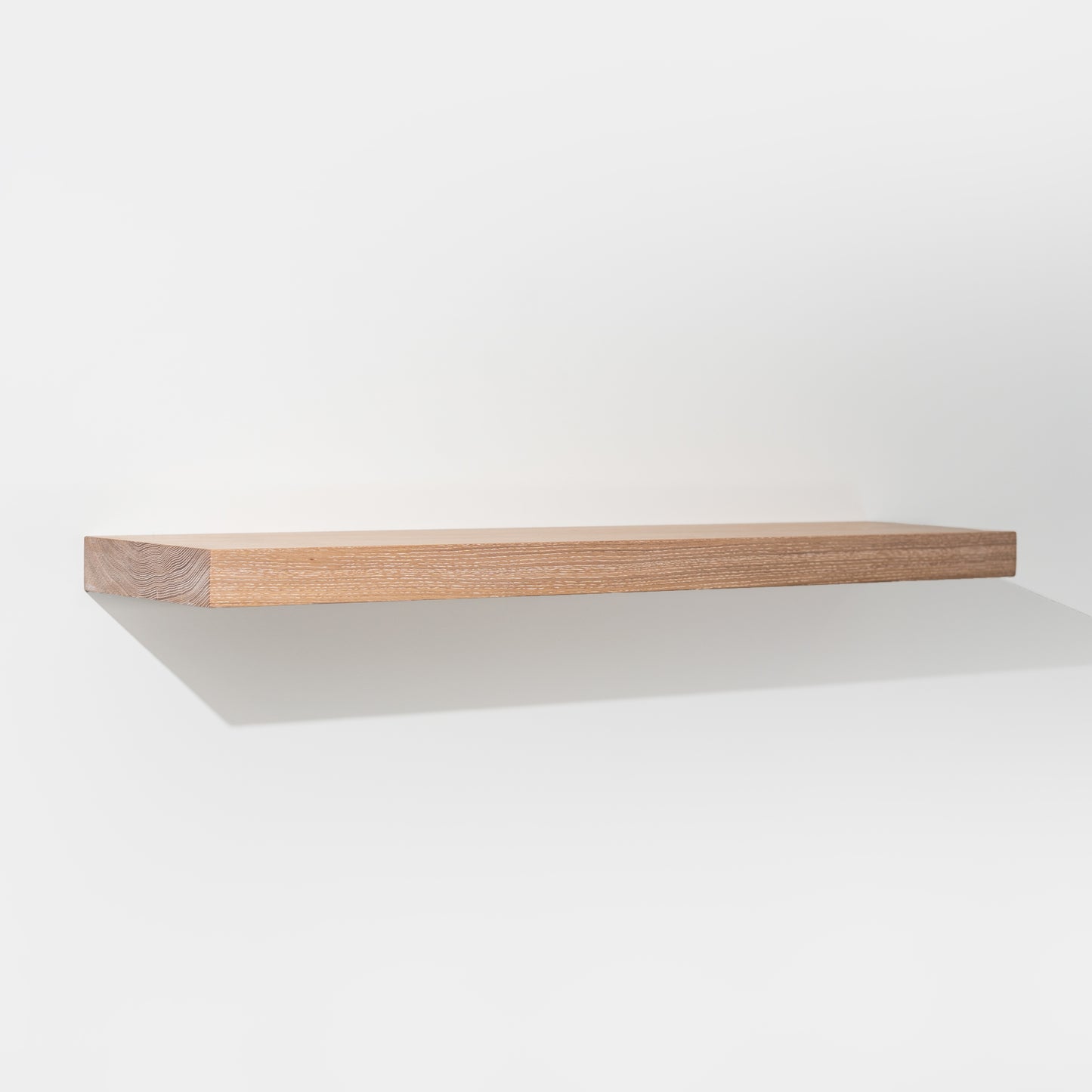 WHITE OAK FLOATING SHELVES