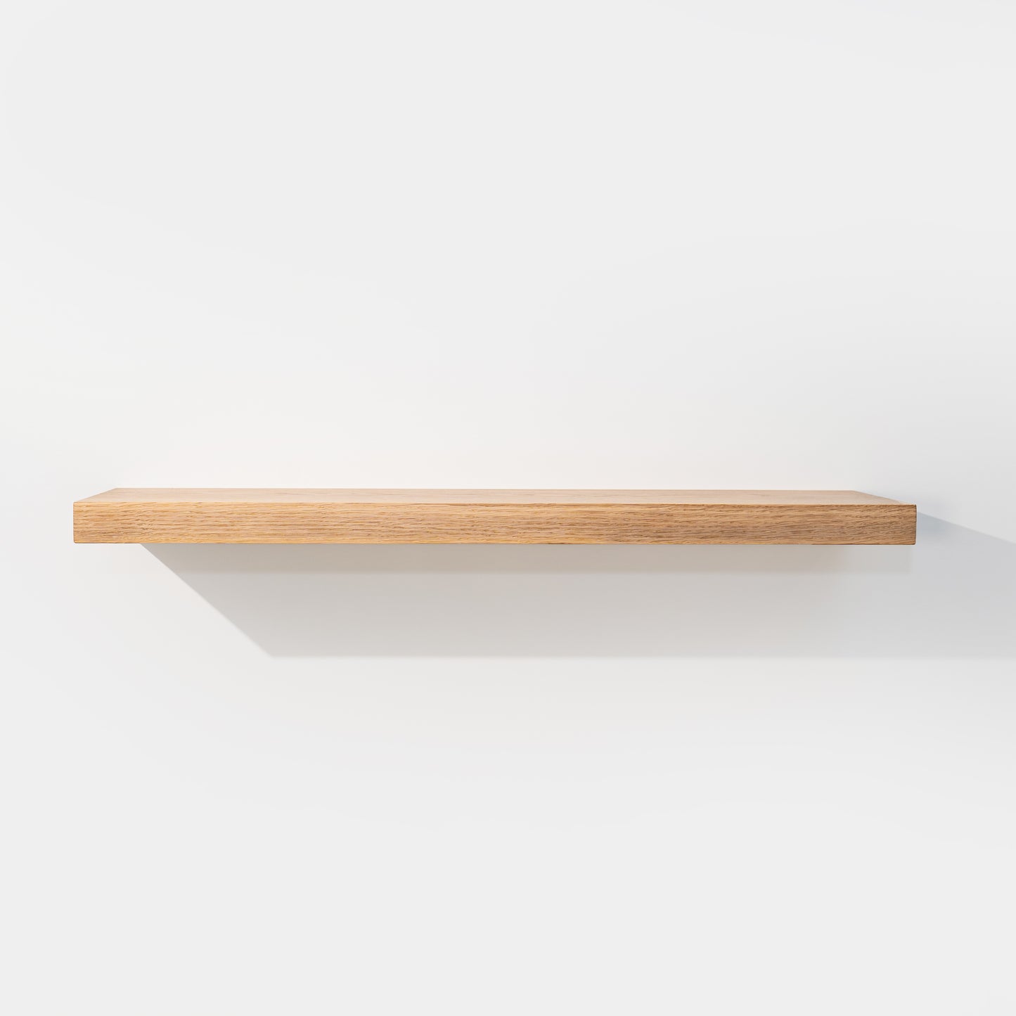 WHITE OAK FLOATING SHELVES