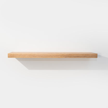 WHITE OAK FLOATING SHELVES